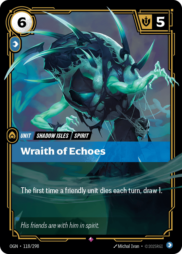 riftbound wraith of echoes