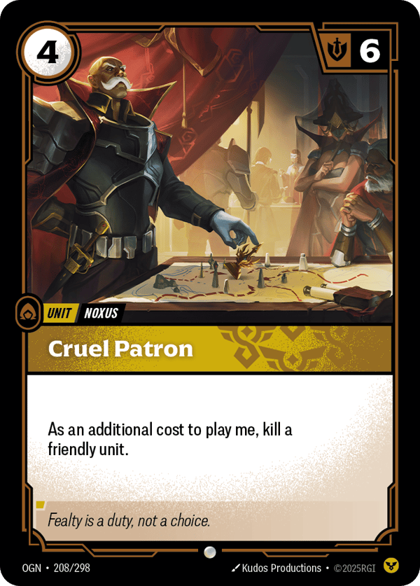 riftbound cruel patron