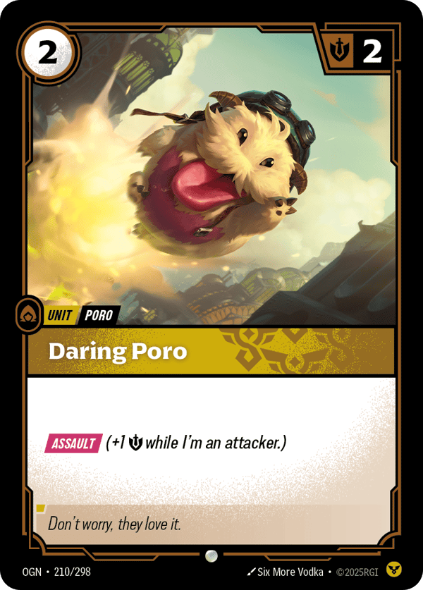 riftbound daring poro