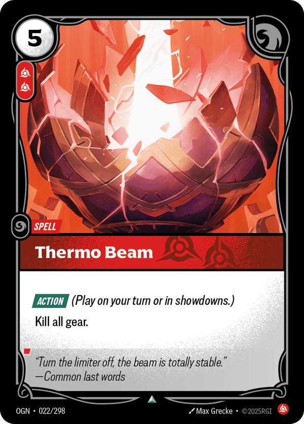 riftbound thermo beam