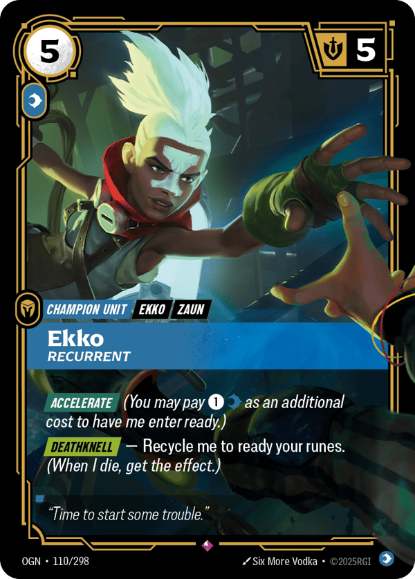 ekko recurrent