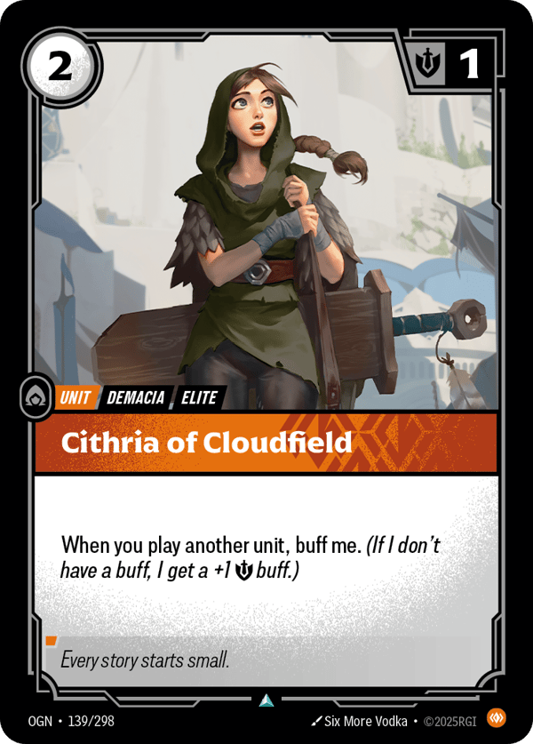 riftbound cithria of cloudfield