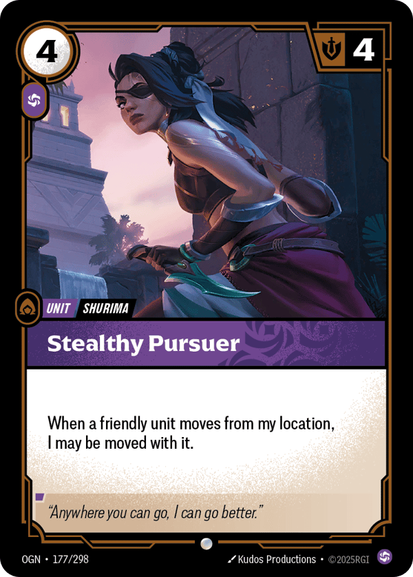 stealthy pursuer