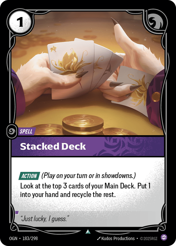 stacked deck