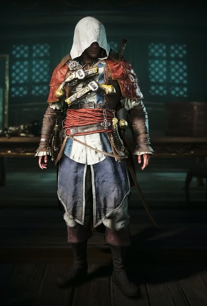 crimson cloak outfit