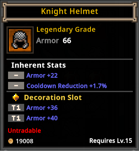 task bar hero cube decoration example
