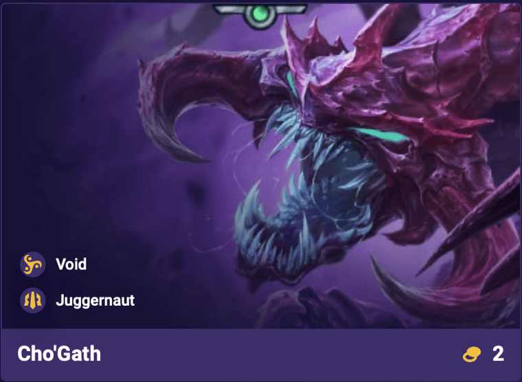 tft set 16 cho'gath