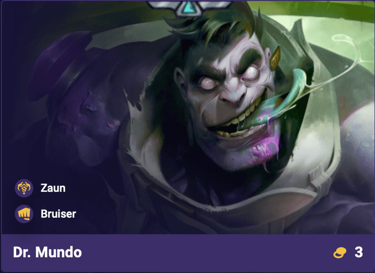 tft set 16 dr. mundo