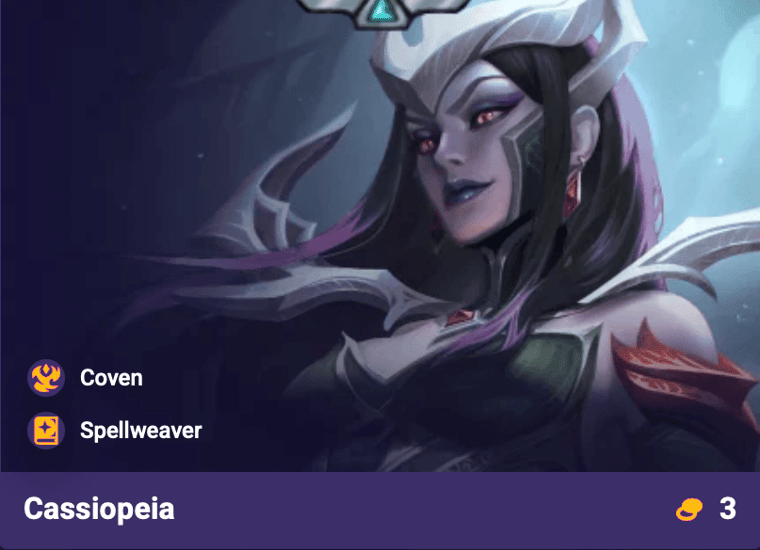 tft set 18 cassiopeia