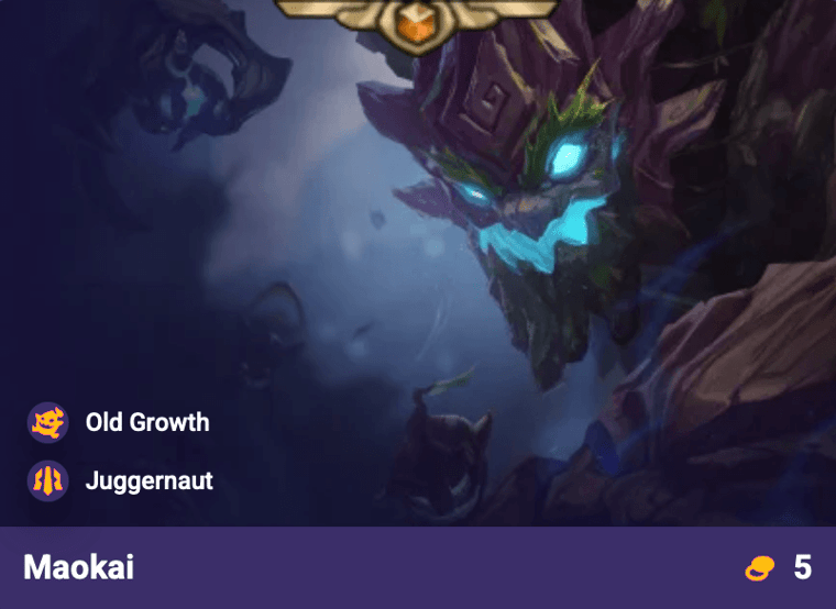 tft set 18 maokai