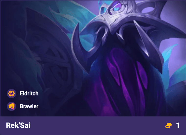tft set 18 rek'sai