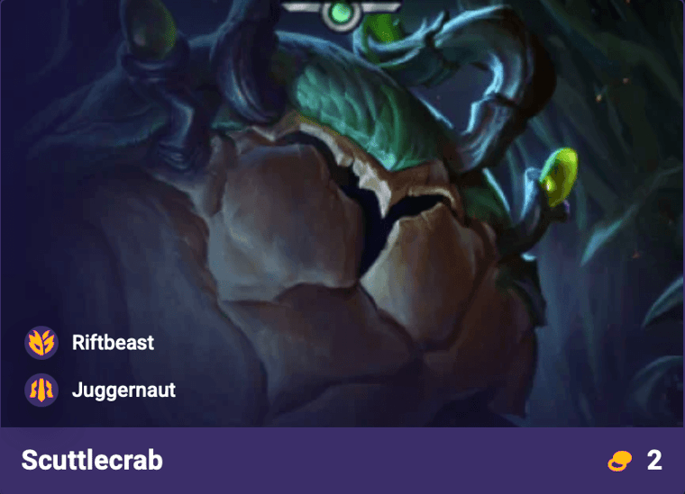 tft set 18 scuttlecrab