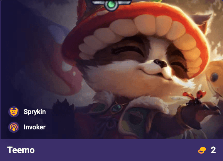 tft set 18 teemo