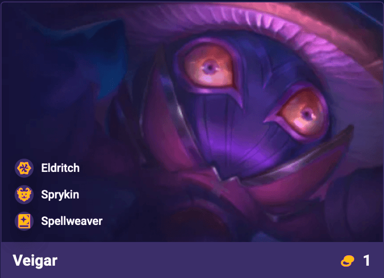 tft set 18 veigar