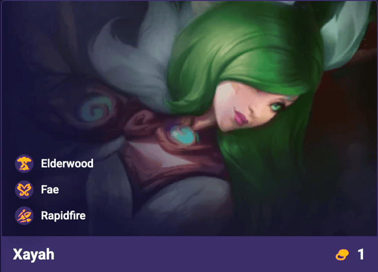 tft set 18 xayah