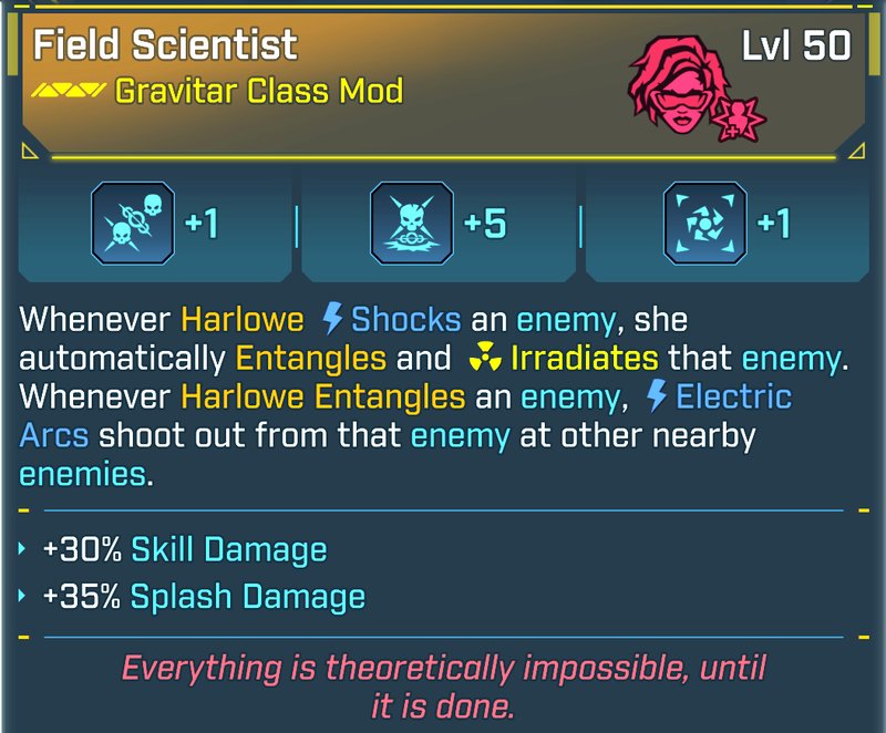 borderlands 4 scientist class mod