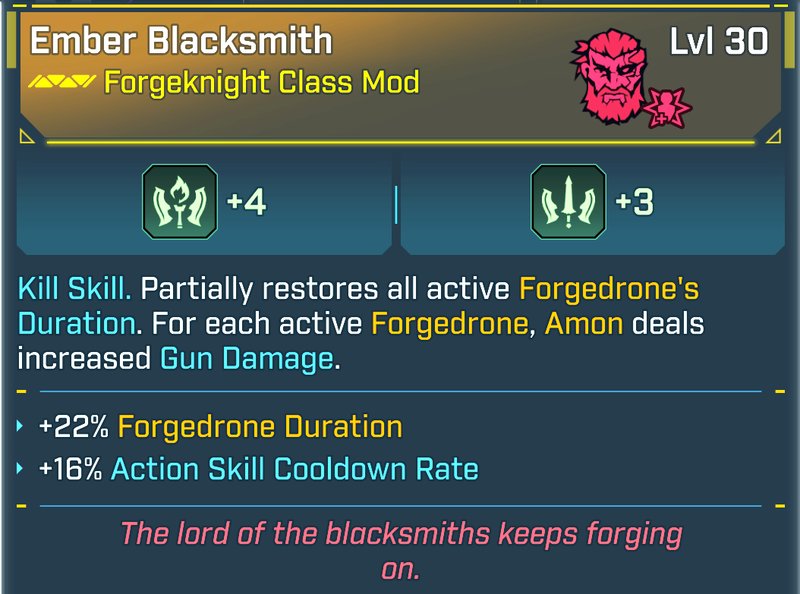 borderlands 4 blacksmith class mod