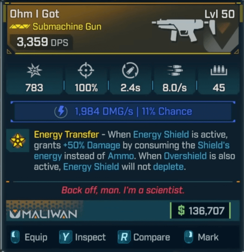 borderlands 4 ohm i got SMG