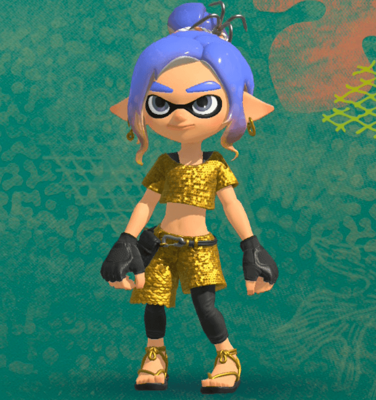 golden flash outfit