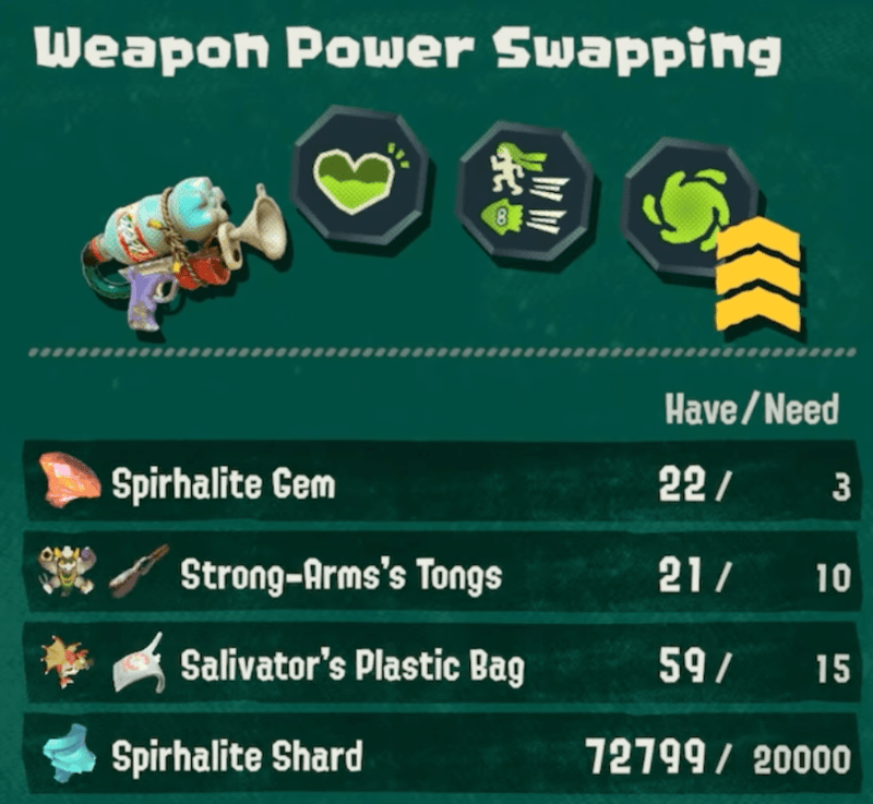 hideout ship construction weapon power swapping materials
