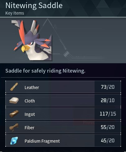 nitewing saddle