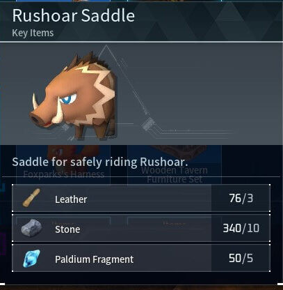 rushoar saddle