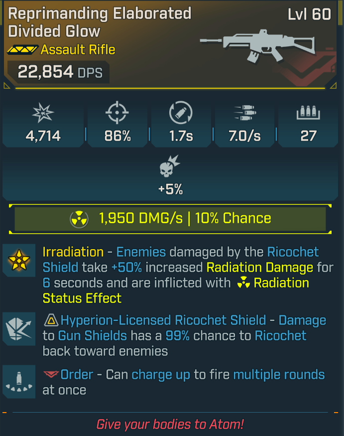 borderlands 4 Divided Glow AR