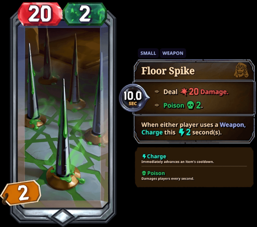 the bazaar floor spike