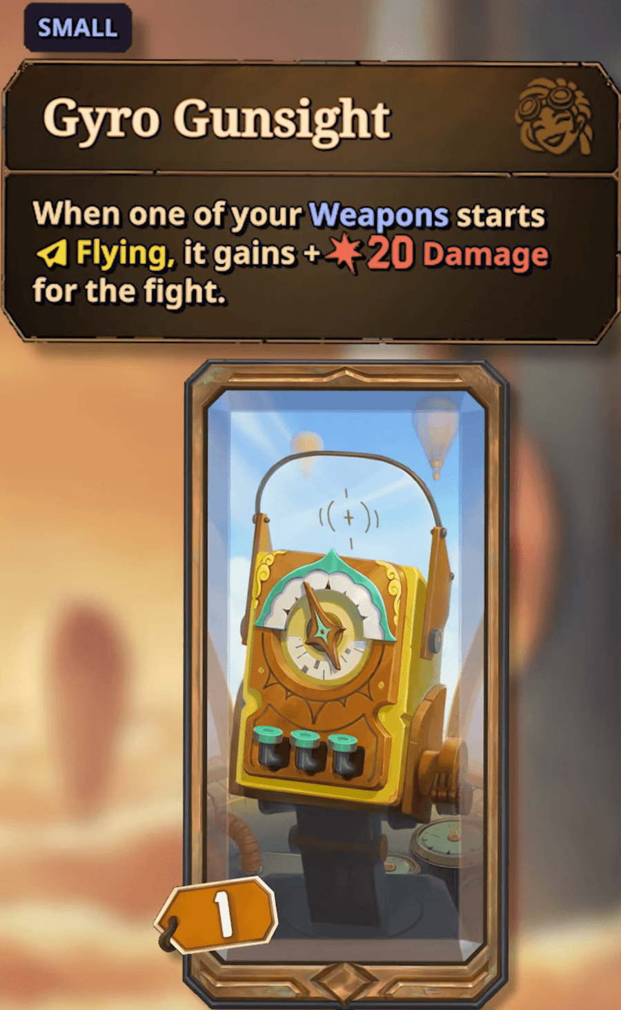 the bazaar gyro gunsight reveal