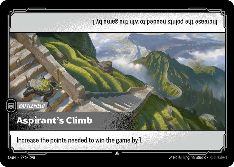 aspirant's climb