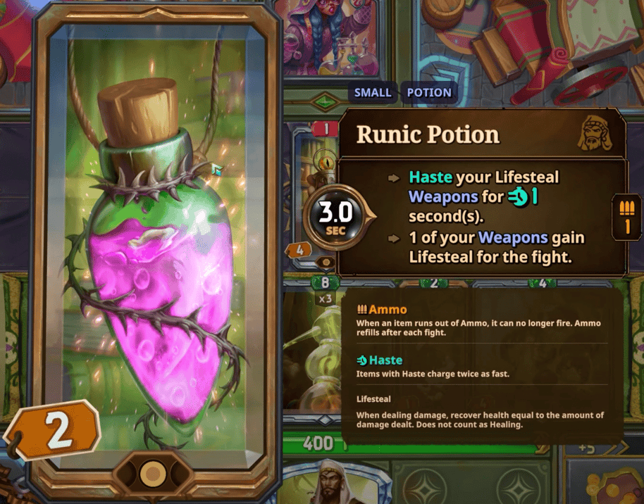 the bazaar runic potion