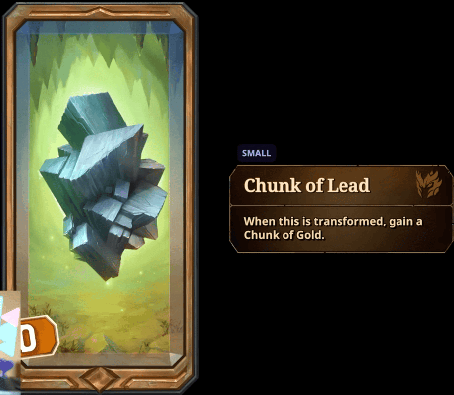 the bazaar chunk of lead