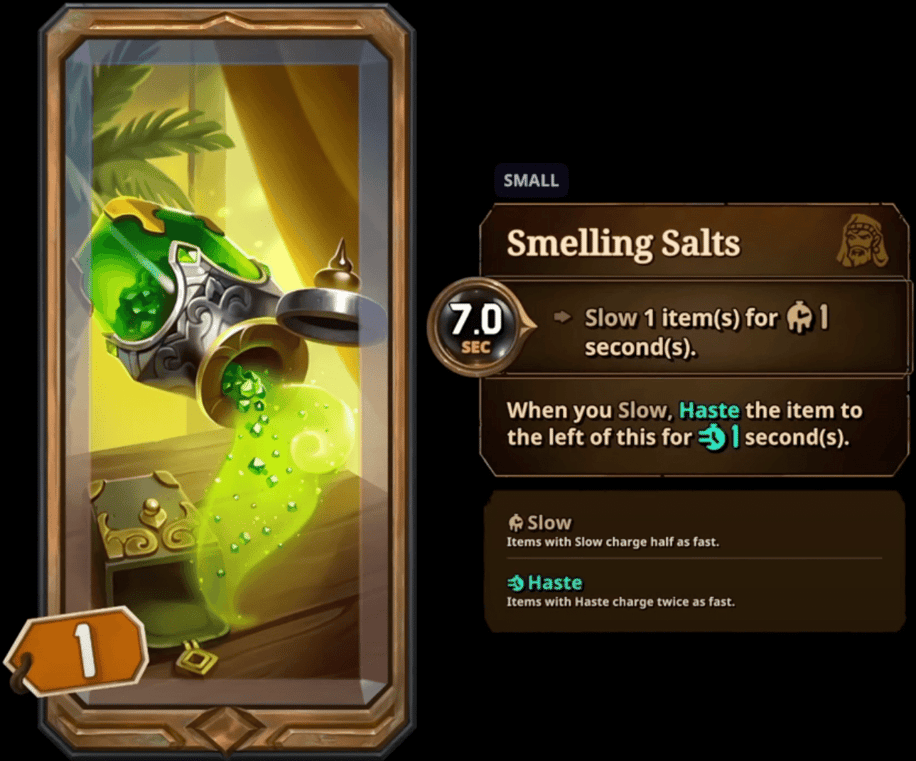 the bazaar smelling salts