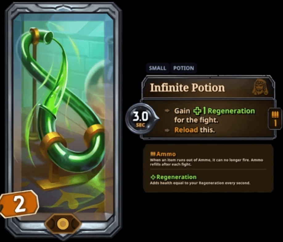 the bazaar infinite potion