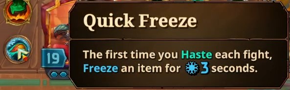 quick freeze skill