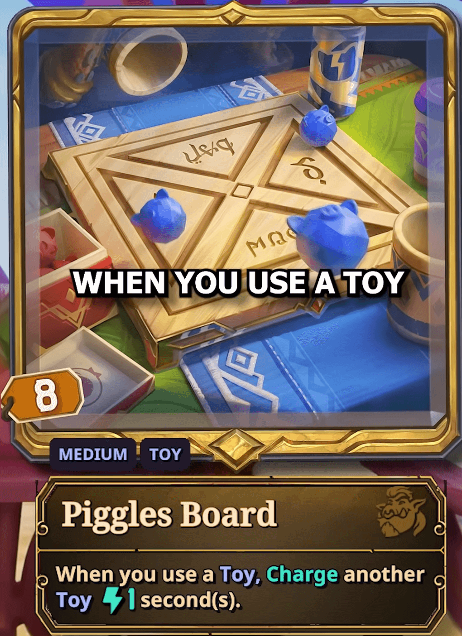piggles board reveal