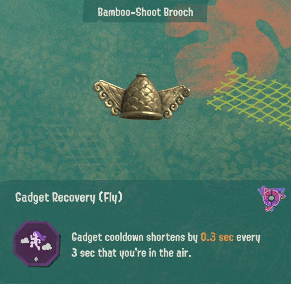 splatoon raiders relic power gadget recovery fly