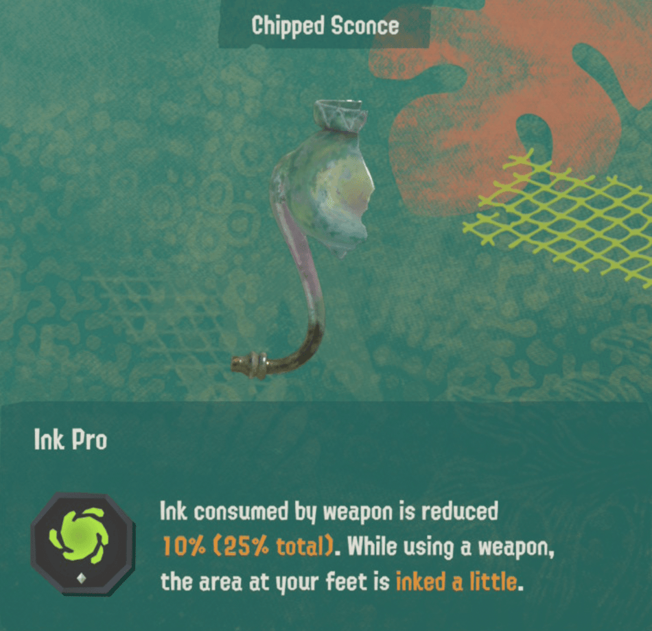 splatoon raiders relic power ink pro