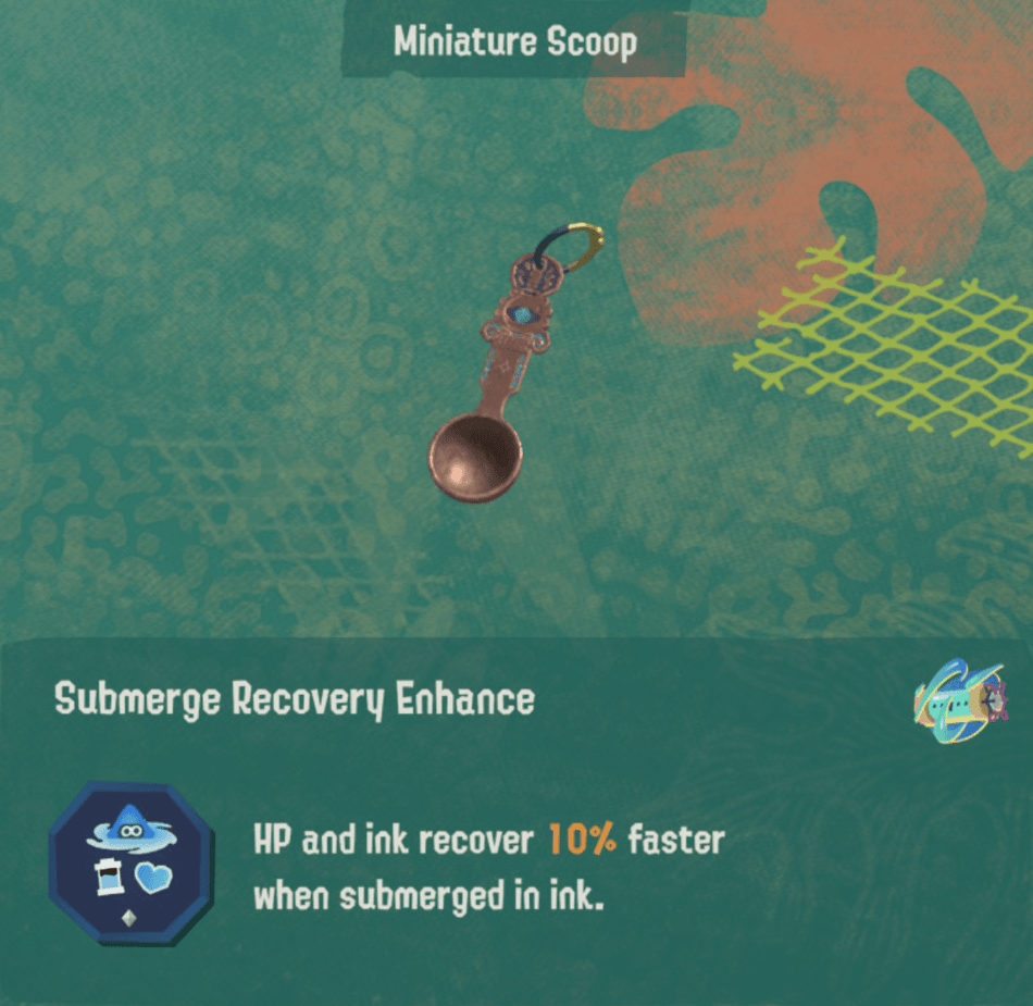 splatoon raiders relic power submerge recovery enhance