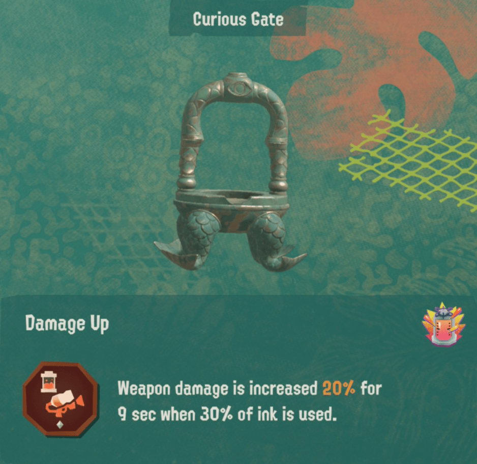 splatoon raiders relic power damage up