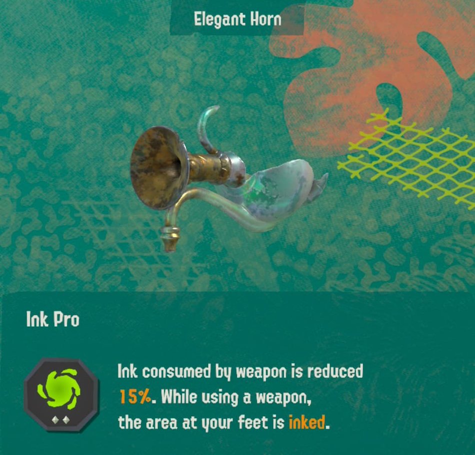 splatoon raiders relic power ink pro level 2