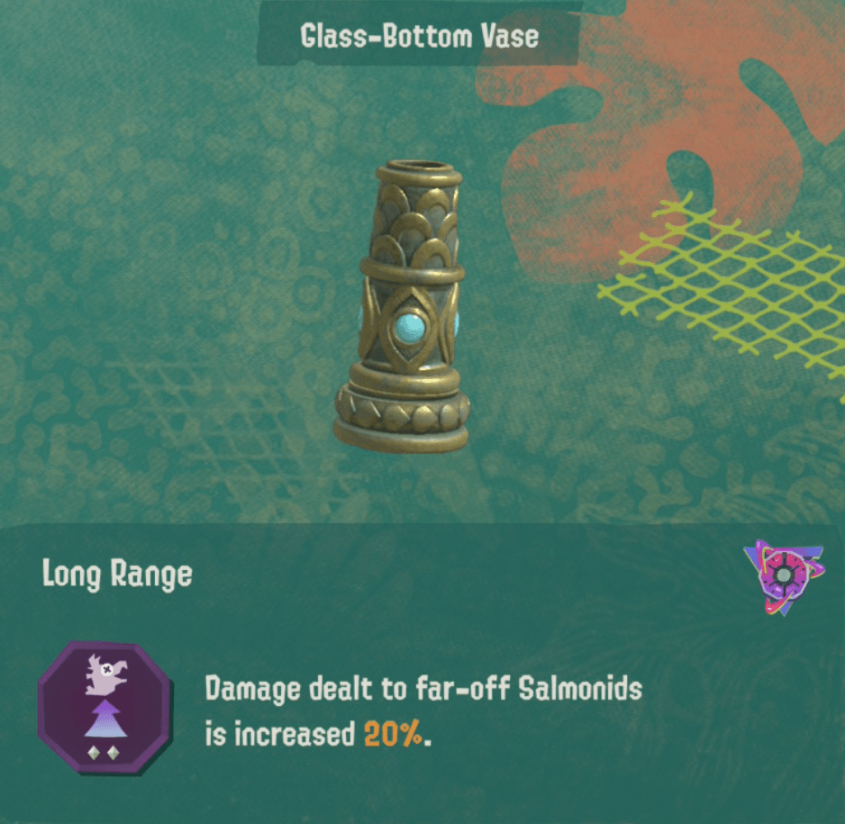 splatoon raiders relic power long range level 2