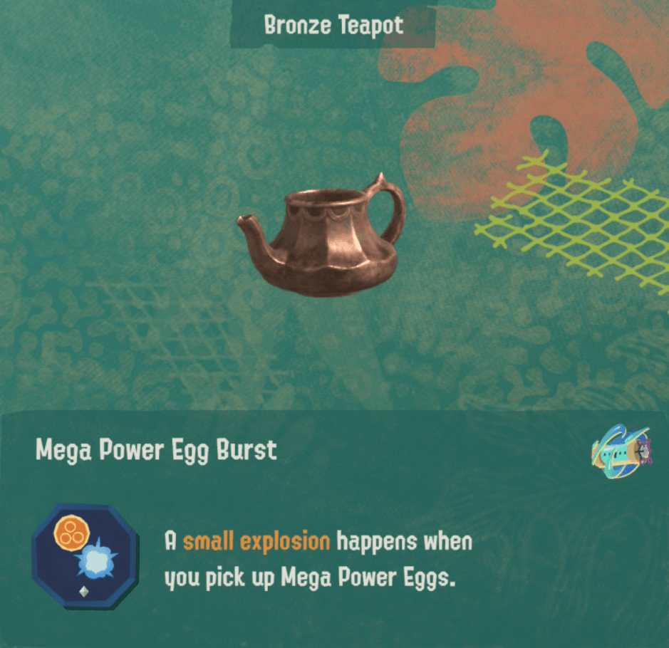 splatoon raiders relic power mega power egg burst
