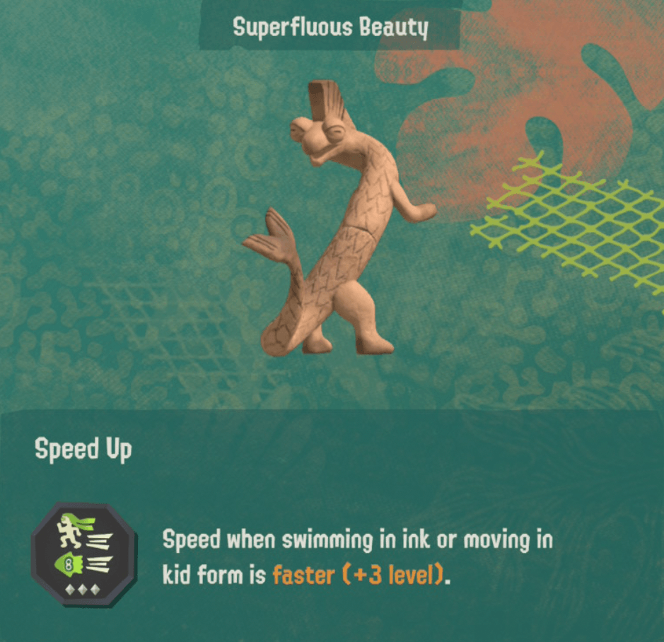 splatoon raiders relic power speed up level 3