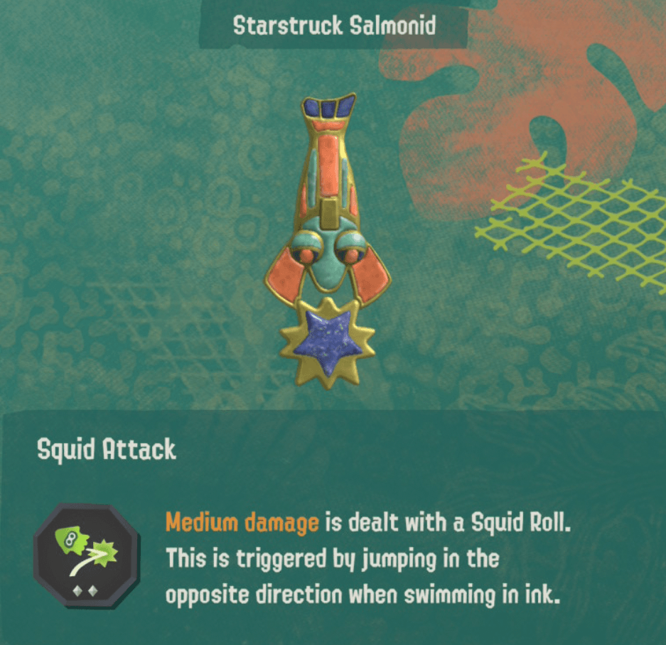splatoon raiders relic power squid attack level 2