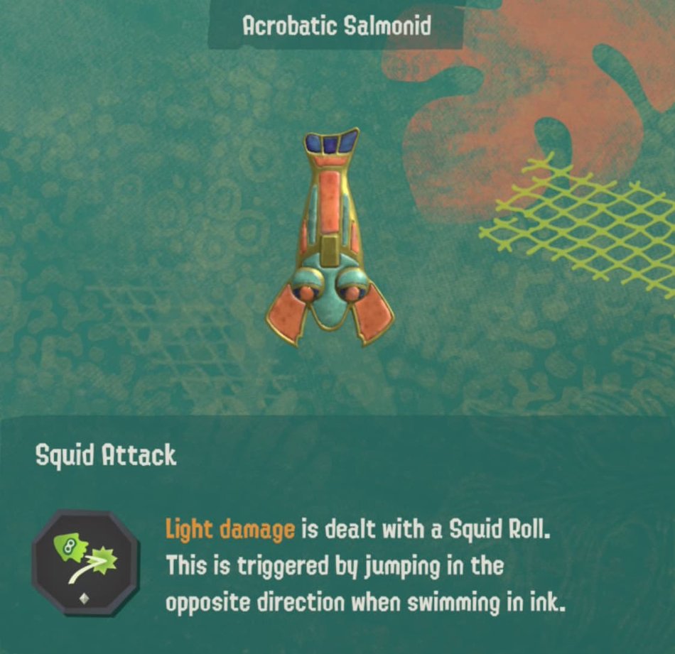 splatoon raiders relic power squid attack