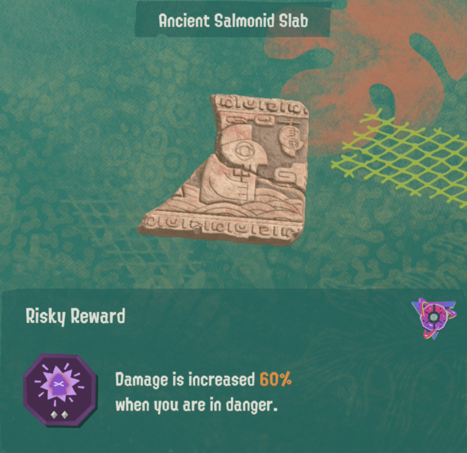 splatoon raiders relic power risky reward level 2