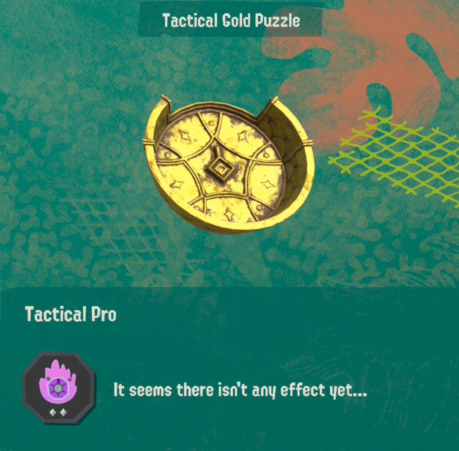 splatoon raiders relic power tactical pro level 2
