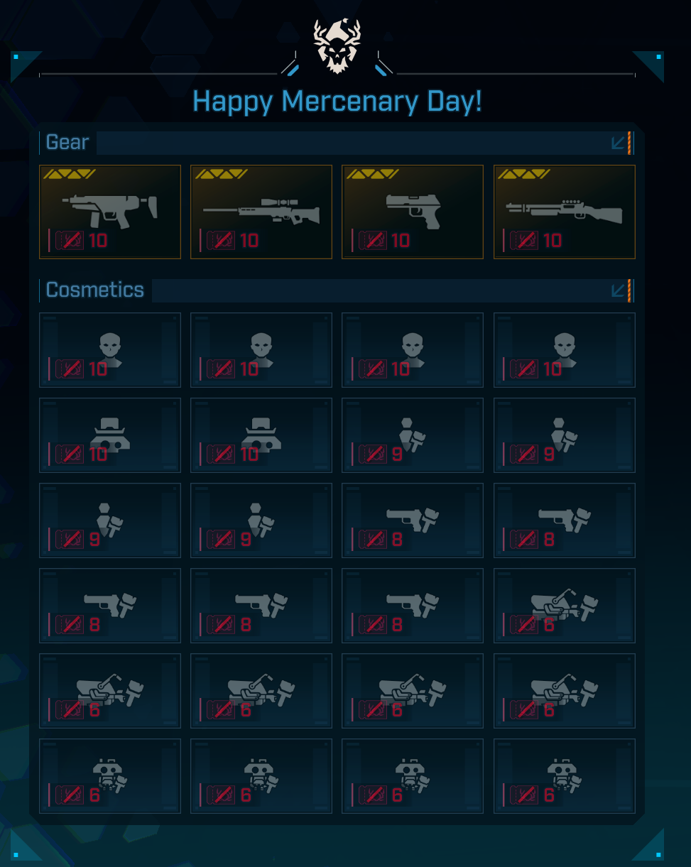 how rush saved mercenary day vault card