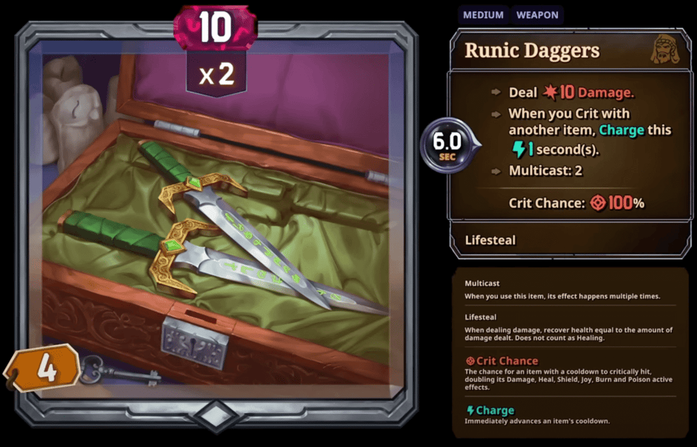 the bazaar runic daggers